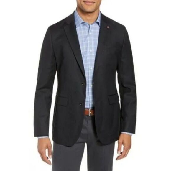 TED BAKER Single Breasted Suit Jacket Formal Core Blazer Sport Coat XL 36/42 NWT - Picture 1 of 16